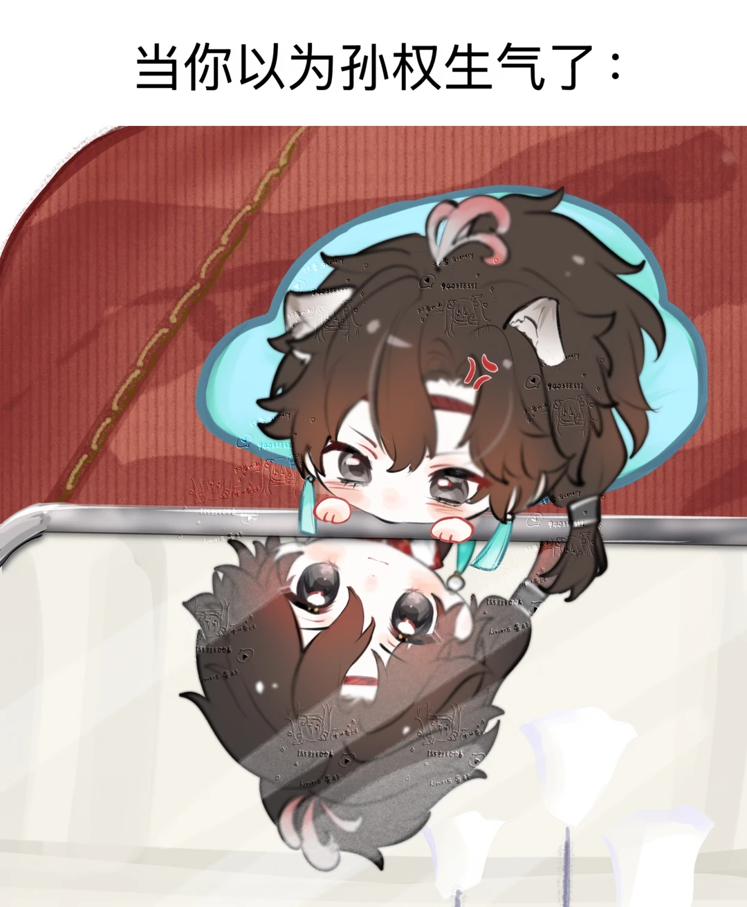 当你以为孙权生气了的时候： 	 发育路最吃瘪之人。