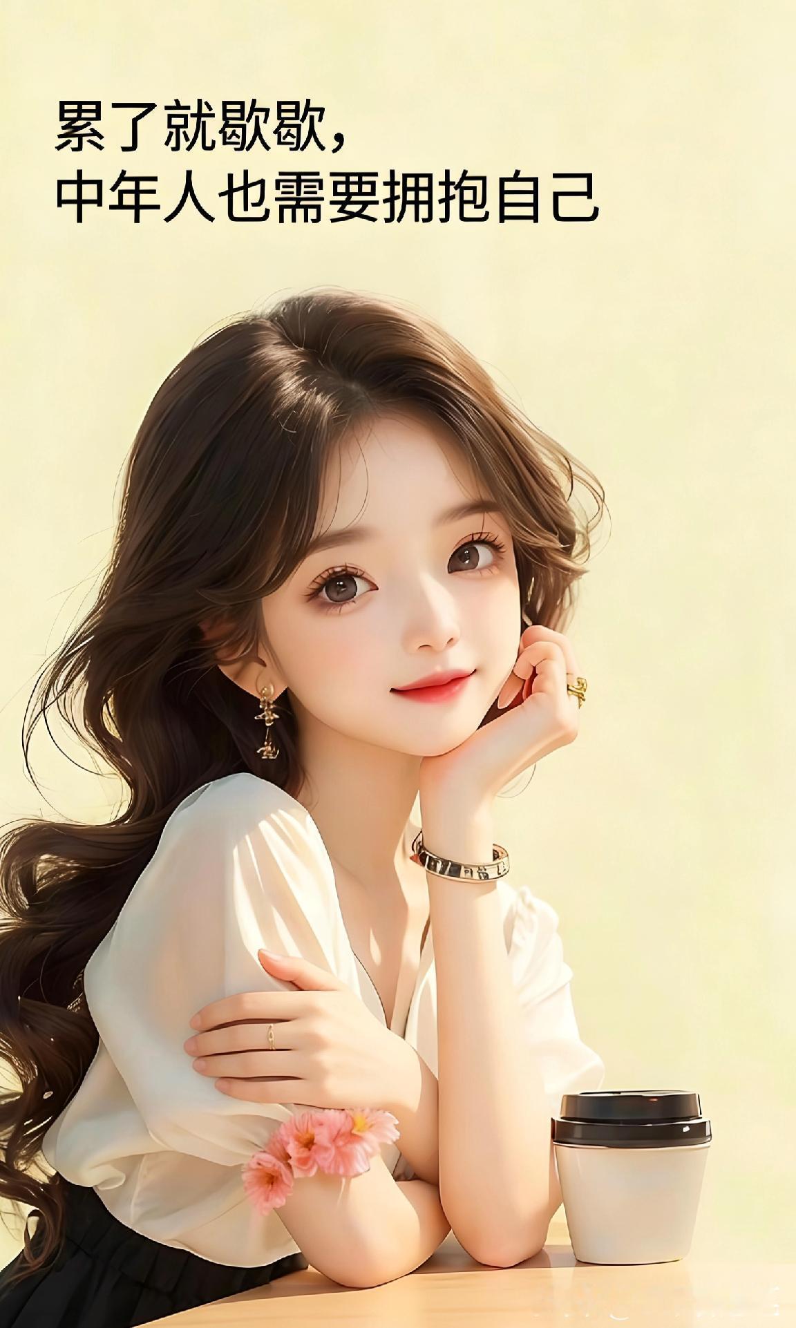 人到中年才懂，
真正的成熟，
不是追着生活跑，不是清晨送学生时，
蹲下身为他系鞋