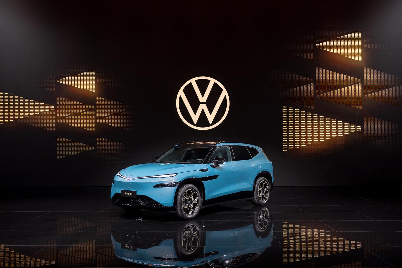 金标大众首款全尺寸纯电SUV——与众08现已正式开启预售，价格区间23.99万-