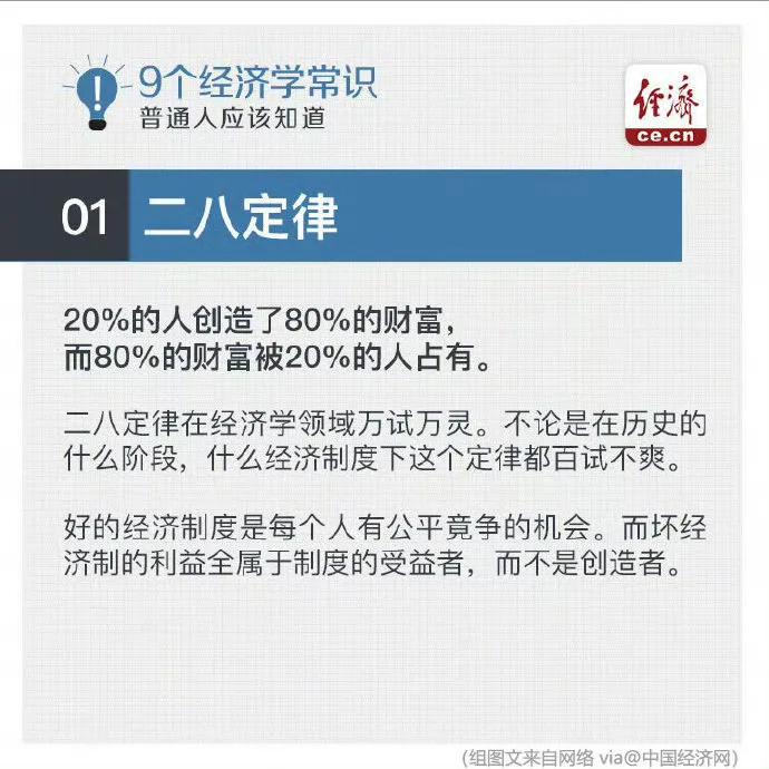 
普通人应该懂的9个经济学常识