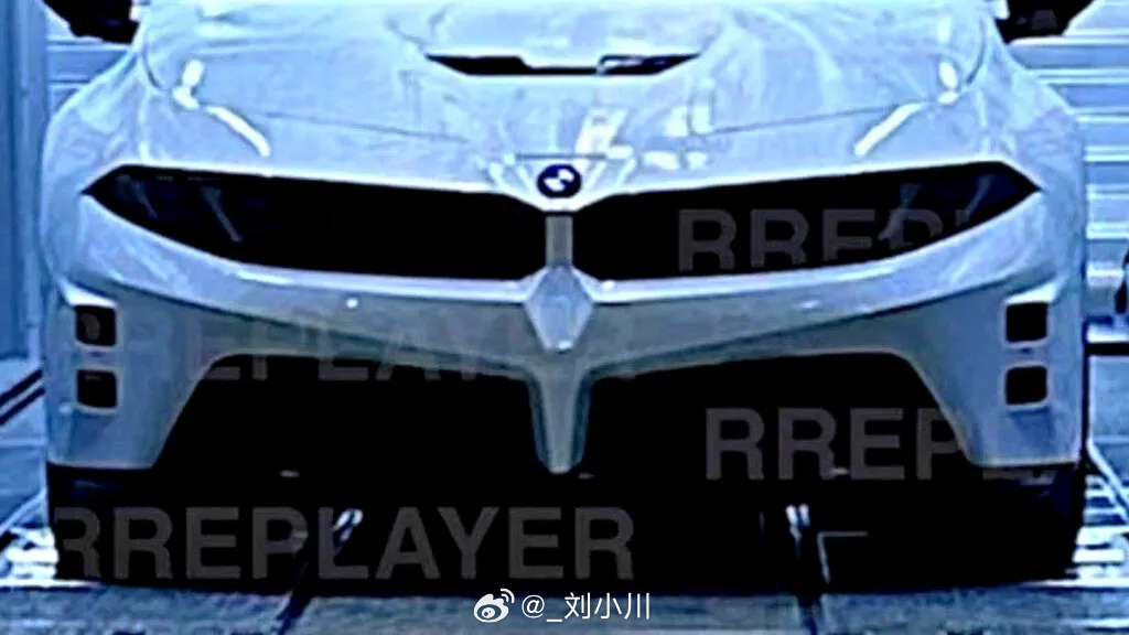 宝马下一代宝马i3 M前脸造型曝光 下一代宝马i3 M前脸造型曝光，整体更加激进