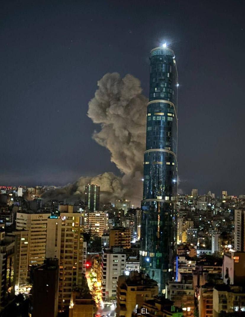 今天凌晨，黎巴嫩首都贝鲁特遭到以色列空军的轰炸，初步报道称有大量平民伤亡。 
