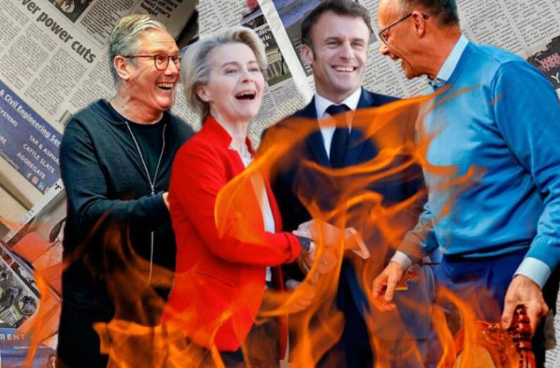 “贫瘠的”欧洲需要战争！
  欧洲根本不在乎乌克兰，主要目标是击垮俄罗斯，试图再