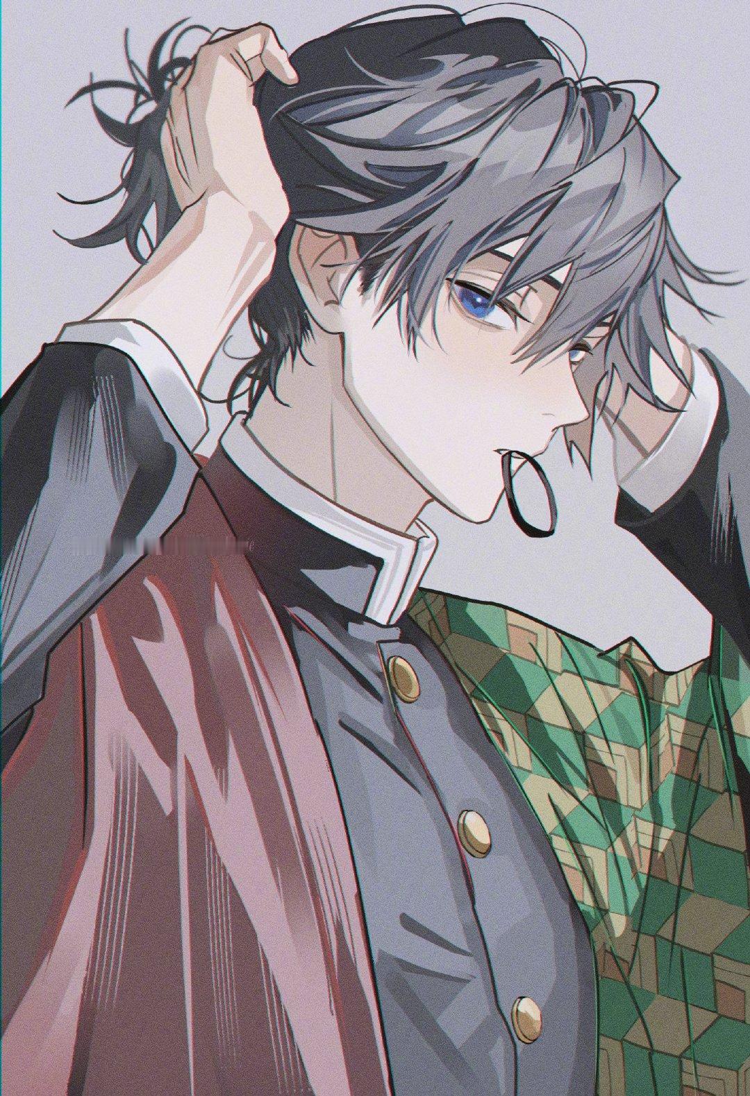 鬼灭之刃 Melo 老师画的义勇师兄帅成啥了