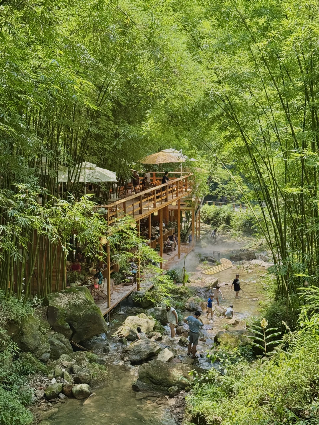 成都周边藏在山野间的中式茶铺🍃