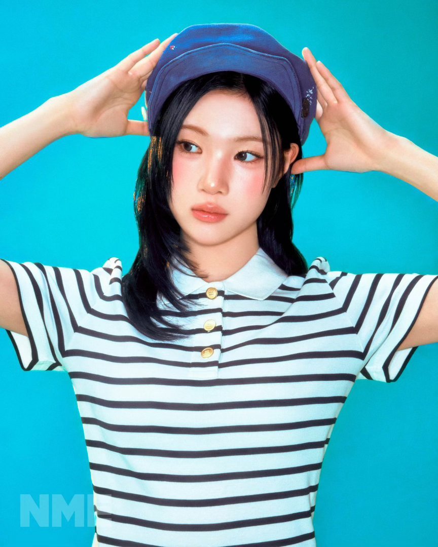 她真的每次总能把土衣服穿出时尚感 