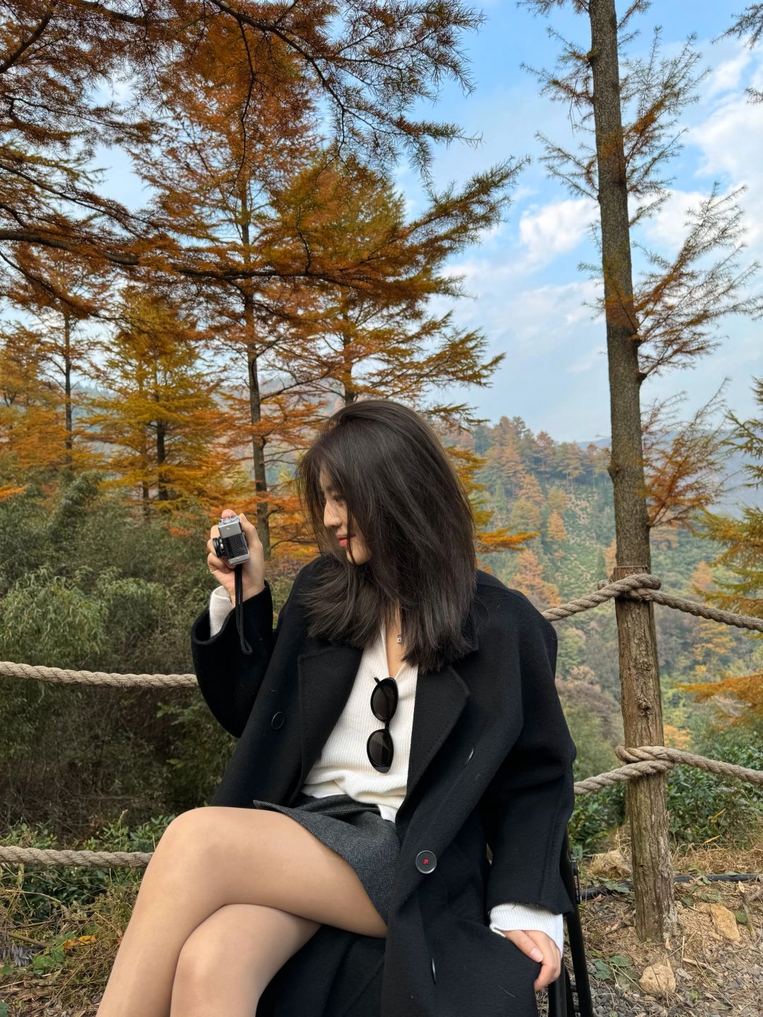 最爱的还是黑色大衣🍂