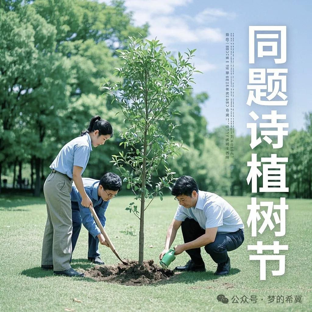 青山披锦绣，绿意溢精华

大地复苏
万物生长
又是一年绿意春光媚
看长城内外绿树