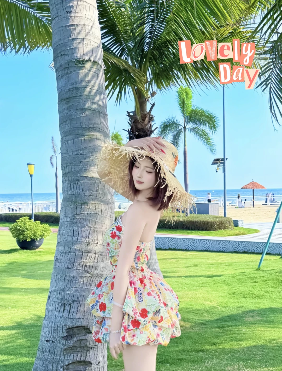 甜甜的海岛穿搭🥥