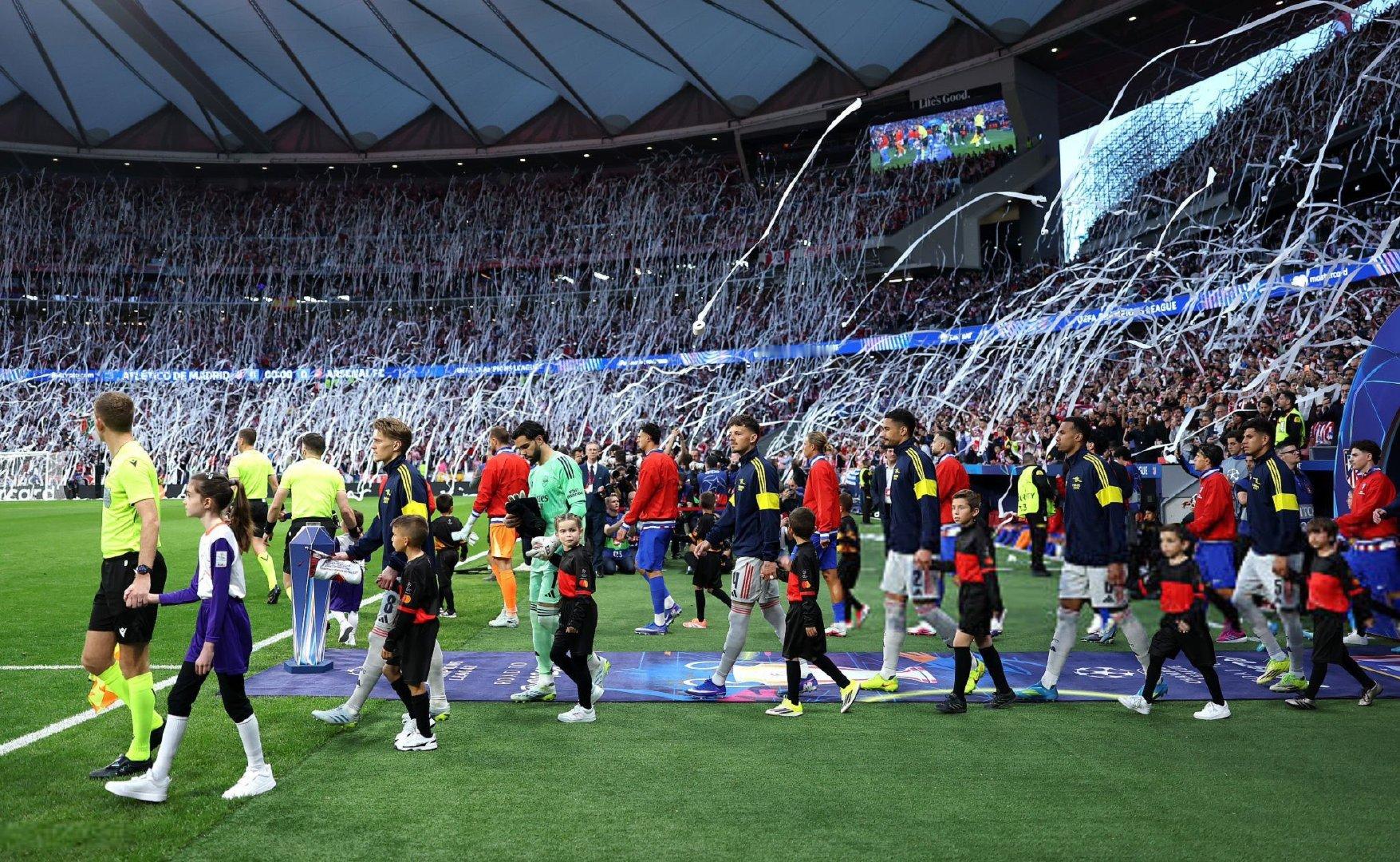 萨卡赛后谈马竞1比1阿森纳 ：“我们的心情很复杂，原本可能希望带走一场胜利，但平