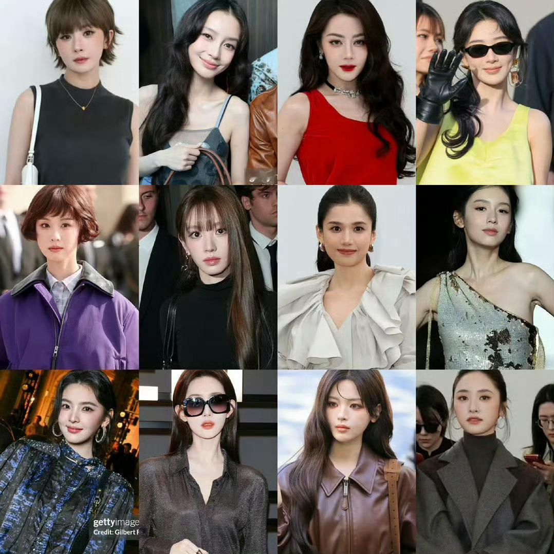 时装周女星生图，你们觉得谁状态最好 ​​​