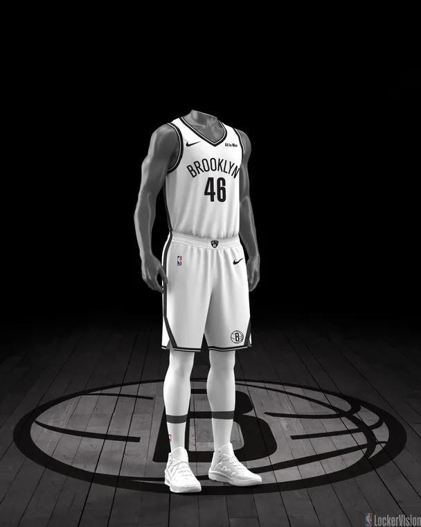 明日湖人vs篮网球衣计划。上午10点半，开启3连主场篮网vs湖人