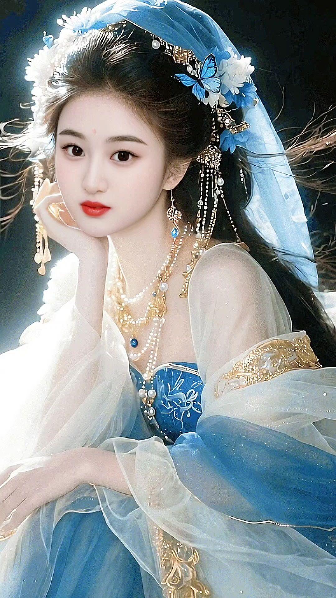 古典妆造 古风温婉写真 古风妆容有多美 古风妆容 仙气飘飘的古风美人