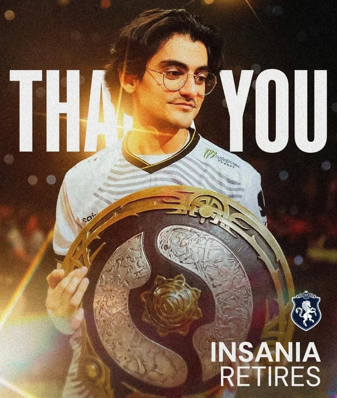 DOTA2:Liquid官宣五号位退役

五号位已经三十几了，也是该退役了，并且