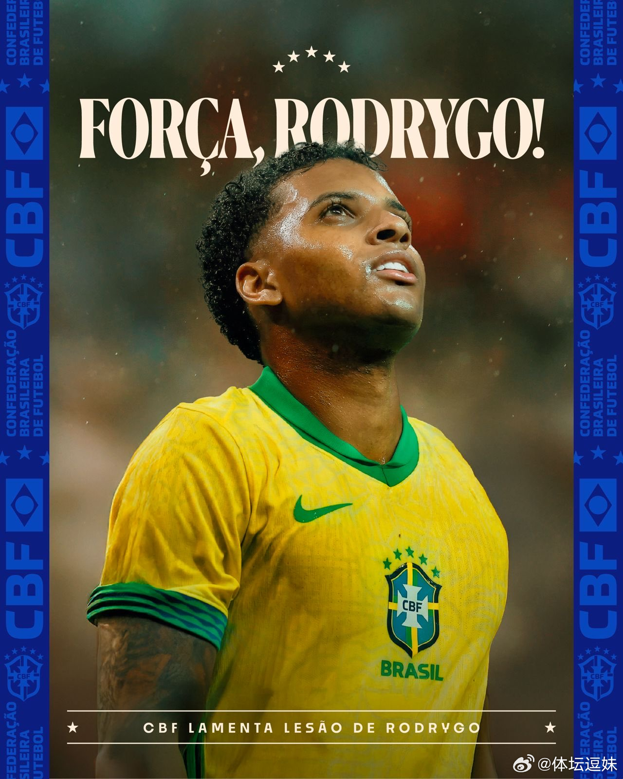 皇马官方：罗德里戈右膝十字韧带断裂 外侧半月板断裂据媒体预计，罗德里戈将缺阵10