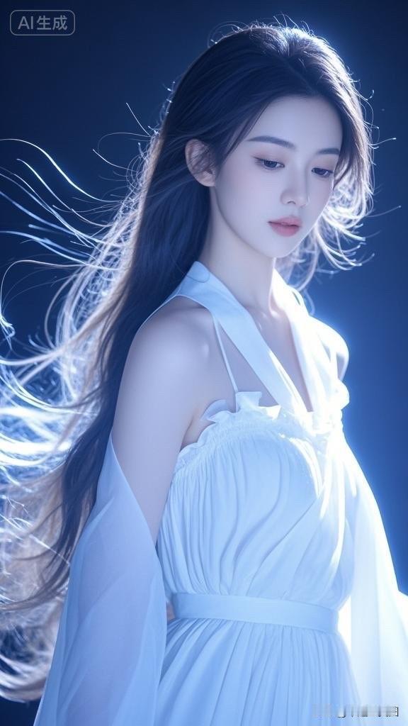 温柔时光，静享美好，一朵白花，一片宁静。