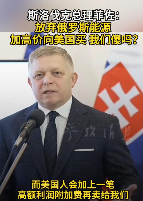 斯洛伐克总理菲佐，最近直接撕破脸，把欧盟藏在背后的猫腻全抖了出来，每一句话都戳心