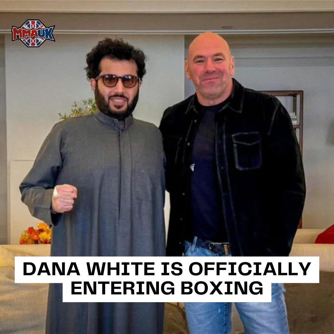 拳坛速递  据外媒透露签约在即 ‼️  白大拿 Dana White 正式进军拳