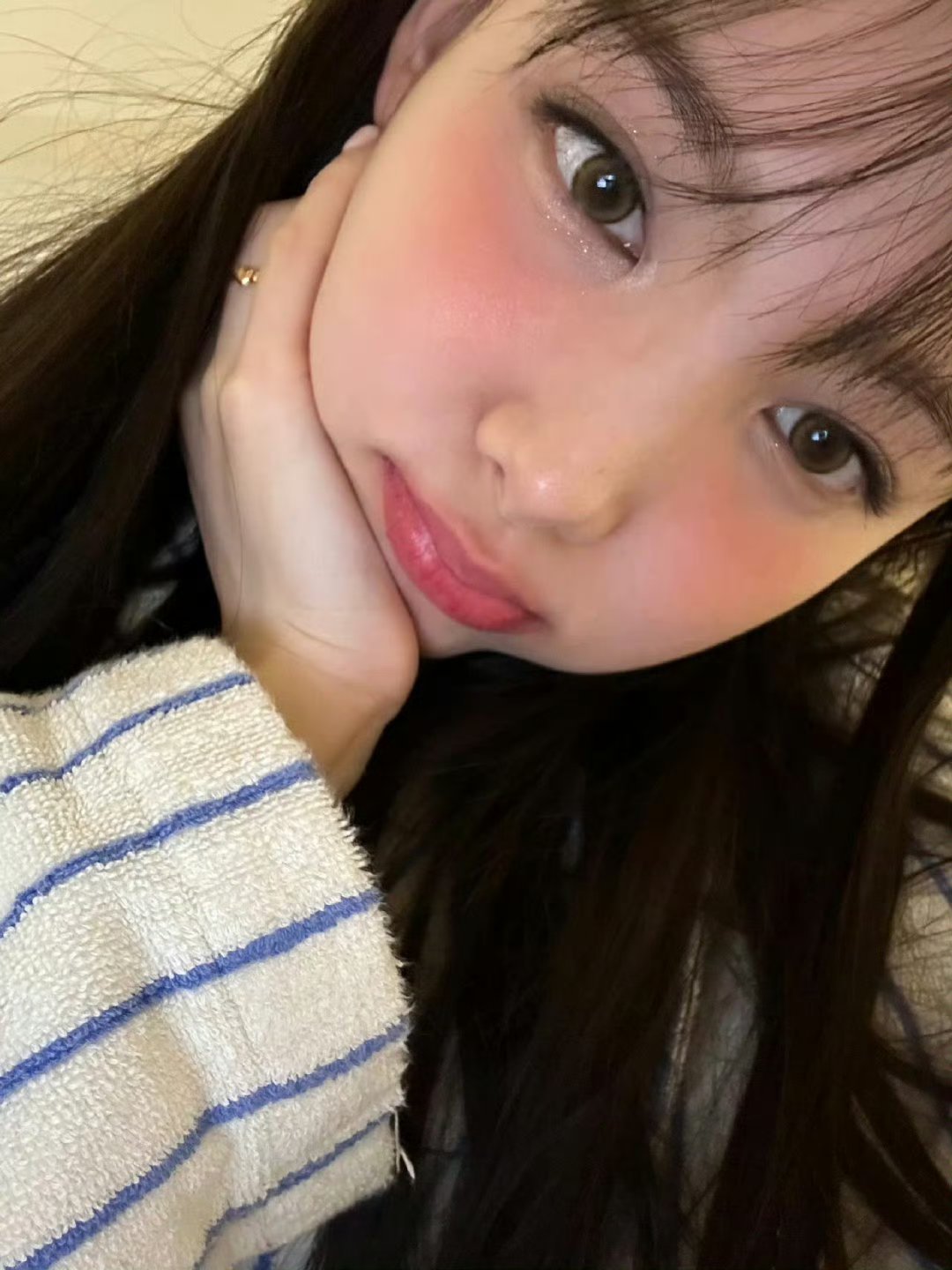 【林娜琏×张元英】腮红是我们同频的心动暗号 ​​​