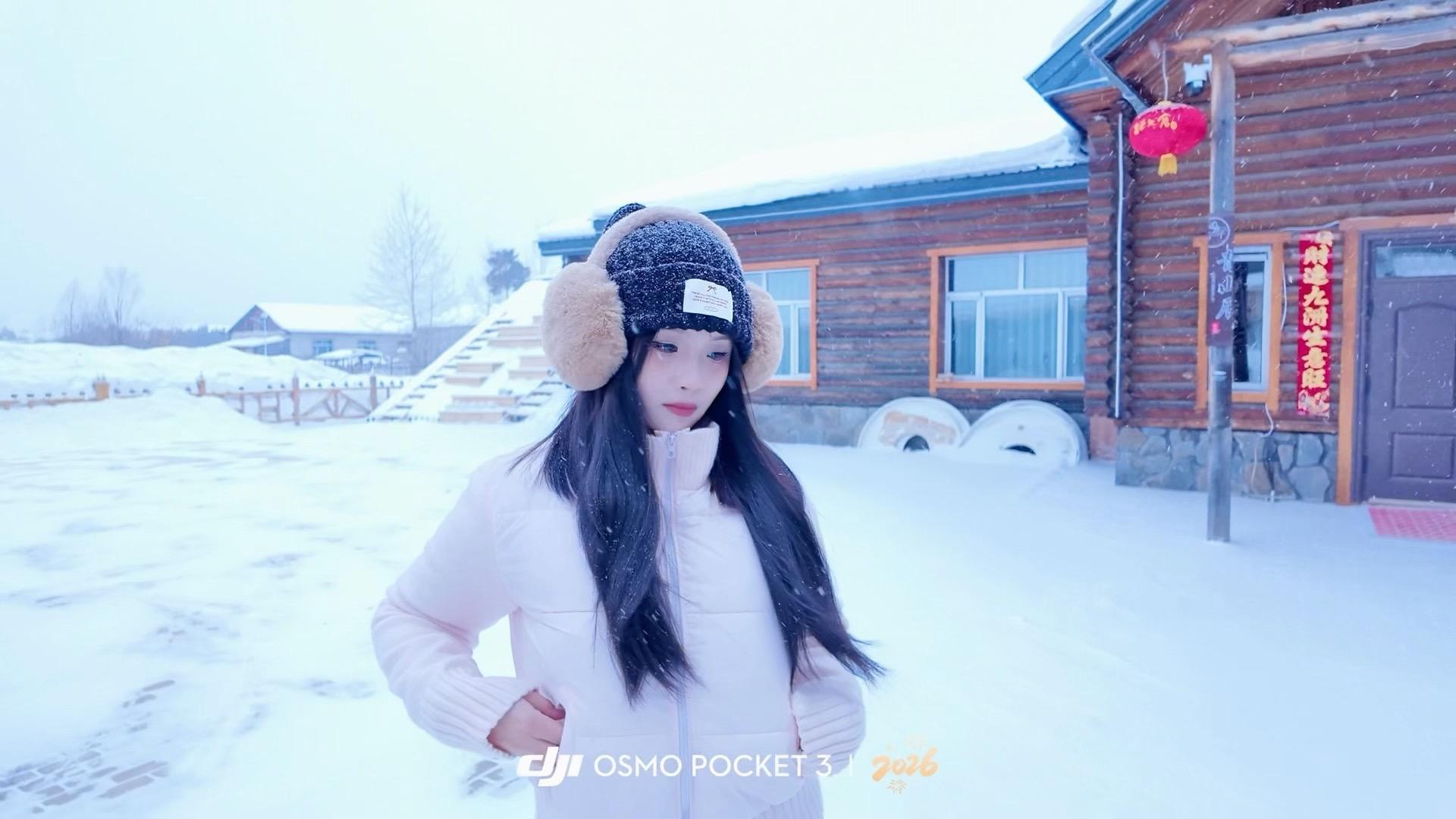 世界这本书 我又翻了一页 去一趟零下三十度的漠河❄️☃️ 站在祖国的最...