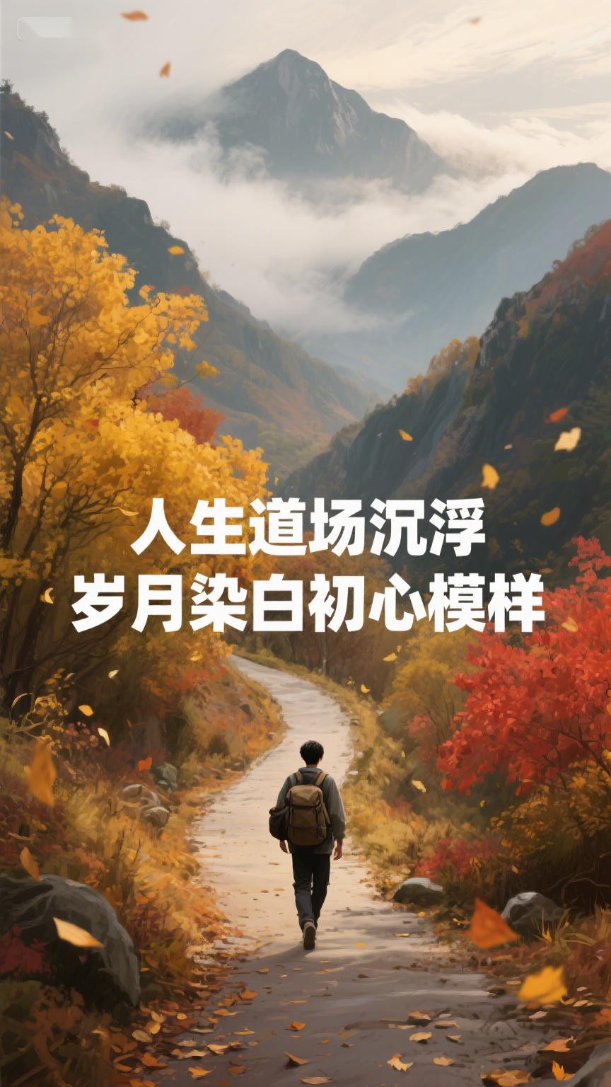 下联：岁月沉浮终为情。

（图片来自网络）