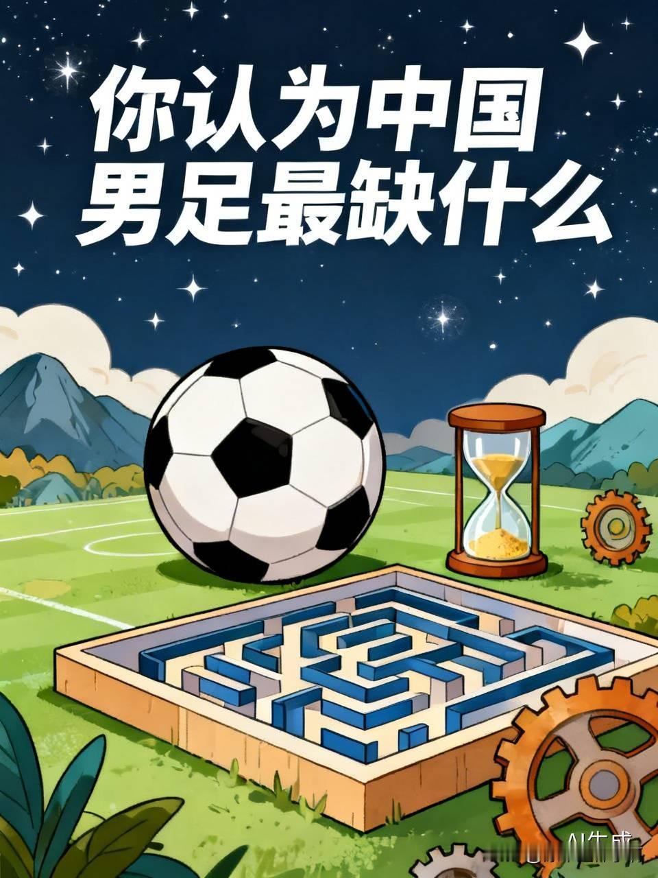 不少观点认为，中国男足最欠缺的是精、气、神。但深挖根源，问题远不止精神层面，整套