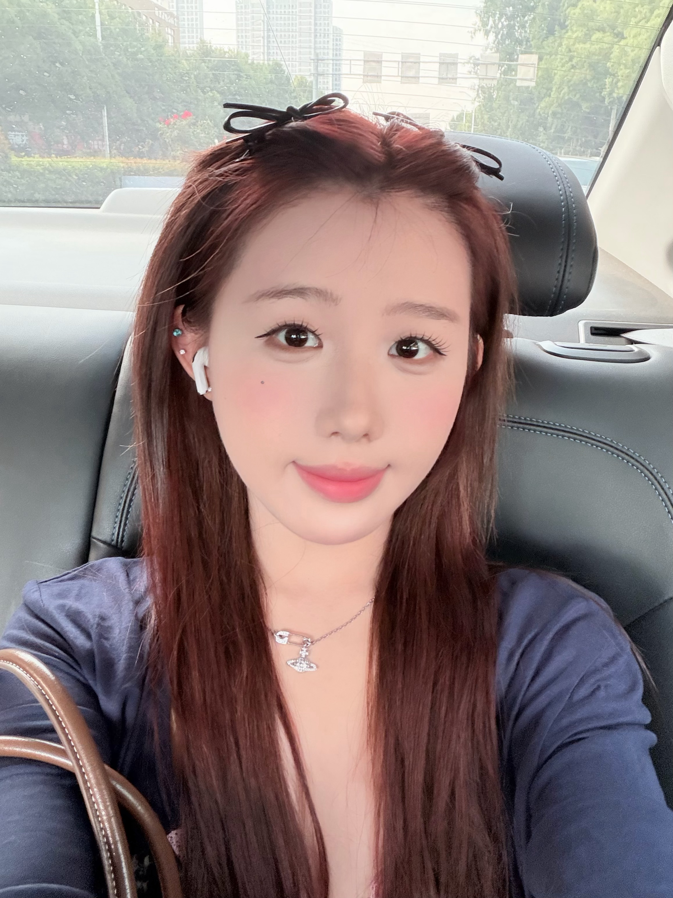 有刘海还是没刘海纠结得很呢 