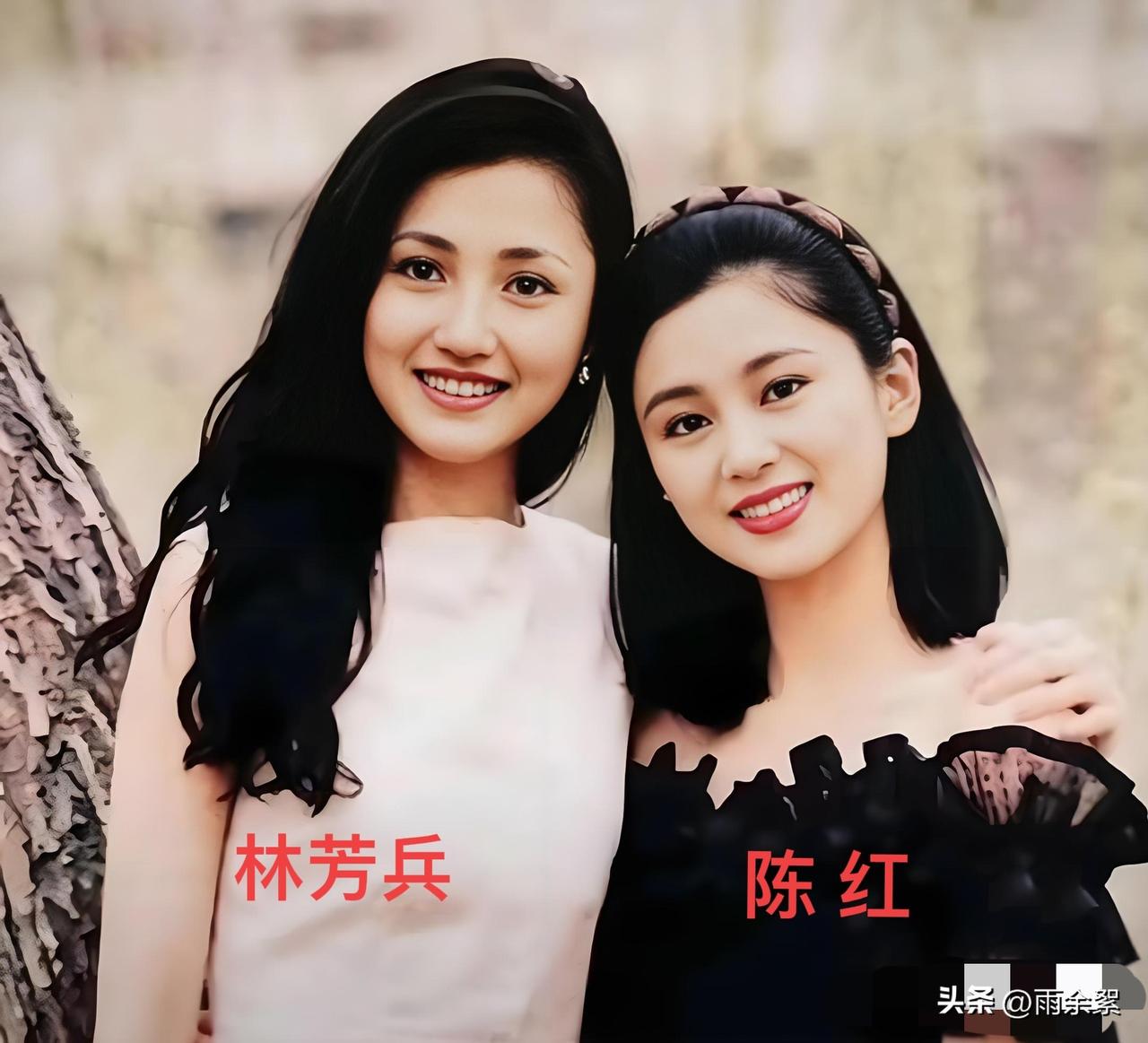 处于颜值巅峰期的林芳兵与陈红：“玉环”与“貂婵”同框，究竟哪一个更美？

瞧，这