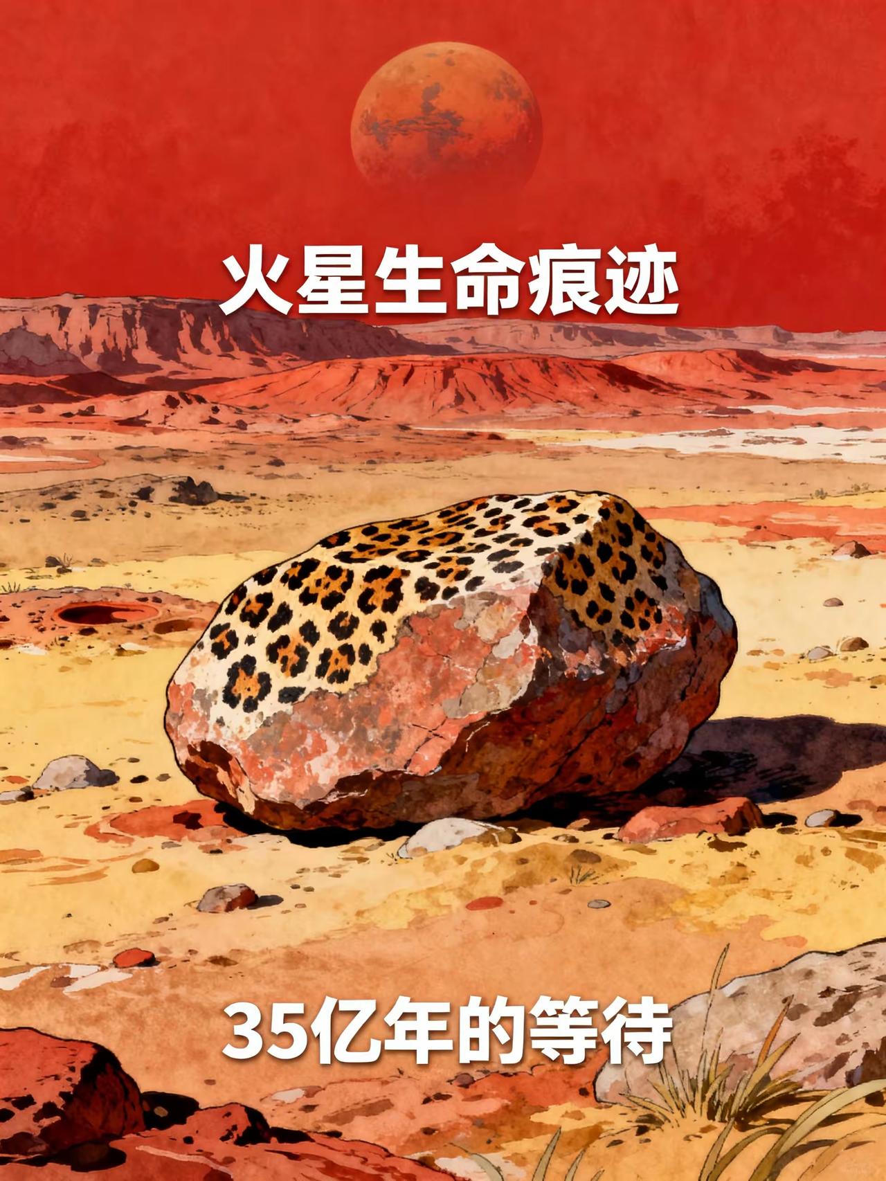 王铎：火星的“石头档案”
尽管网上发了这么一张图片，说这是火星存在生命的证据。但