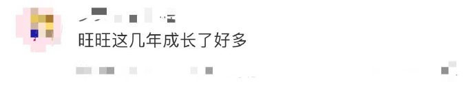 旺旺这几年成长了好多  旺旺这几年成长了好多，镜头前永远是元气积极的一面，到工作