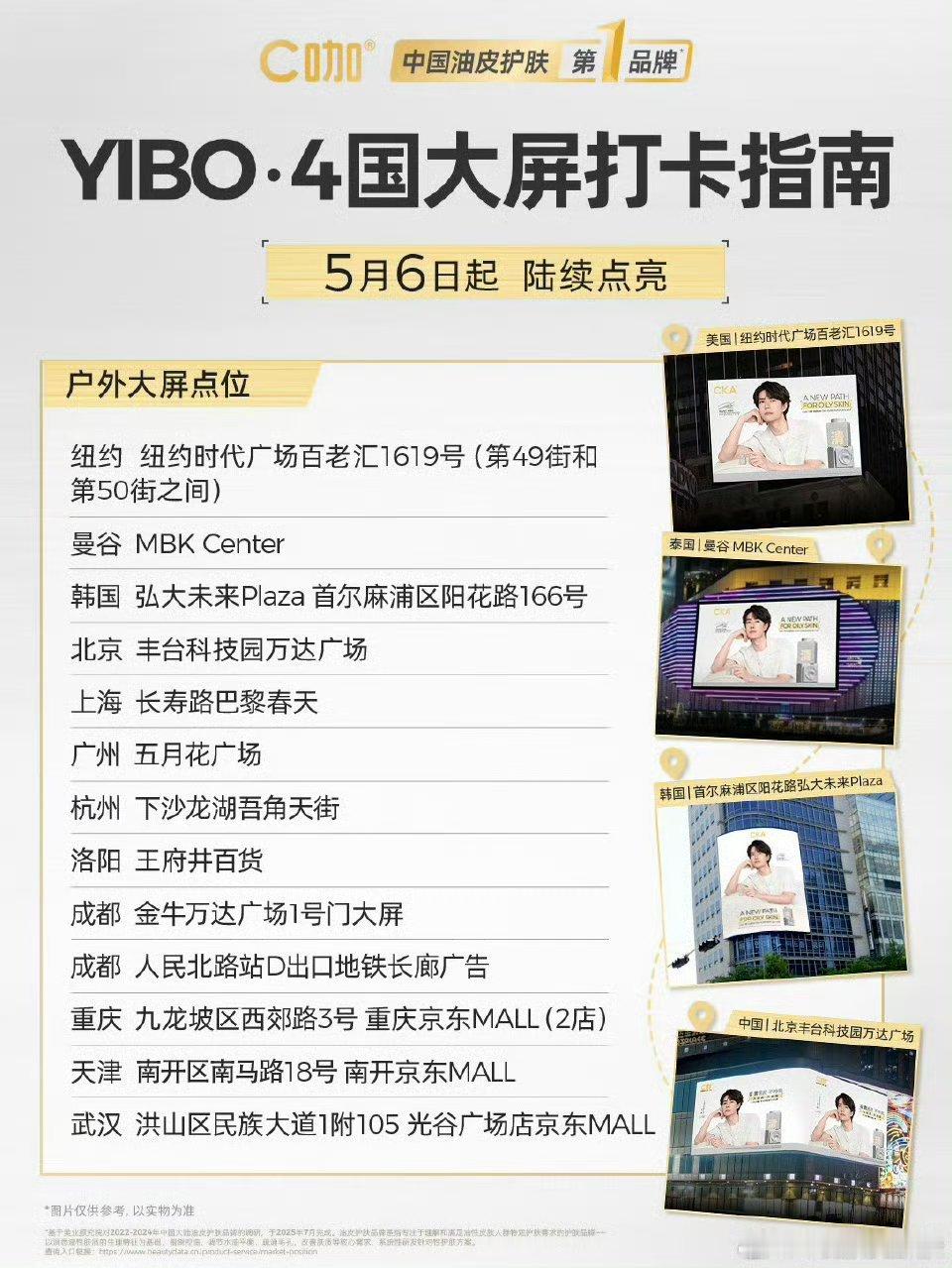 好爽啊！在内娱艺人还在要求全国大屏的时候 我们肖战王一博早已全球大屏