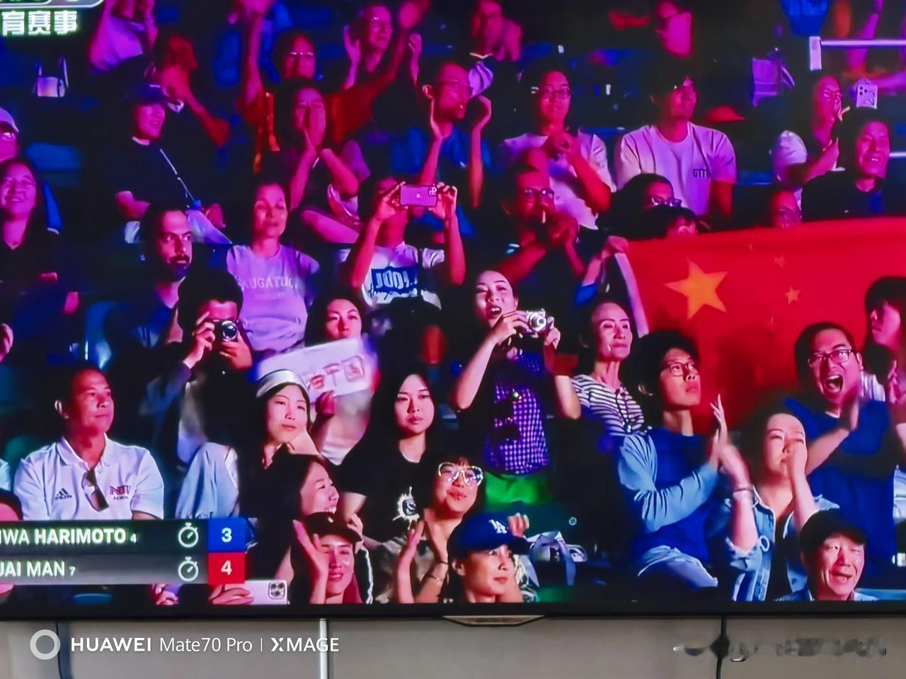 谁说商业比赛不是为国争光？
美国大满贯女单半决赛，蒯曼再次上演逆转好戏，以4:3