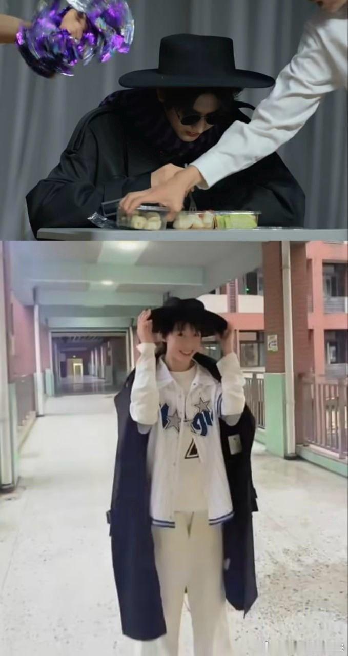 杨博文穿的是张桂源的外套杨博文穿张桂源外套杨博文身上这件外套是张桂源的，不分彼此