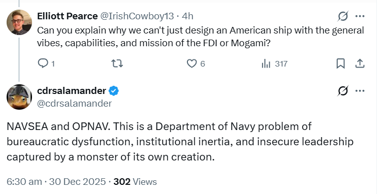 中外舰闻 烽火问鼎计划 帝国🇺🇸军迷发问：“为啥帝国🇺🇸不能设计一款帝国