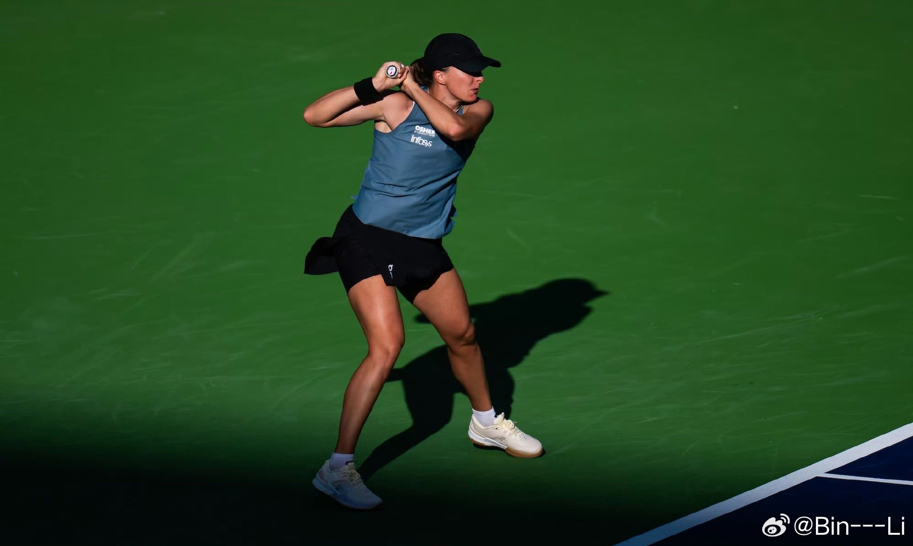 斯瓦泰克惨遭烂白菜淘汰WTA1000印第安维尔斯站1/4决赛，9号种子烂白菜以6