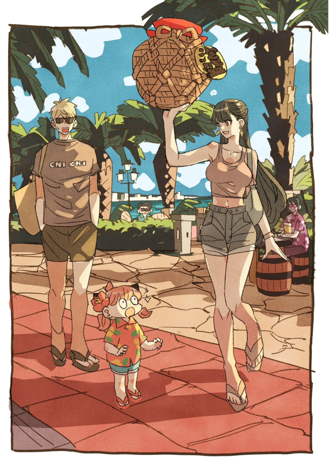 阿尼亚的日常，阿尼亚也太可爱了啊啊啊插画师：ryosuketarou [爱慕] 