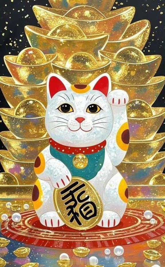 礼赞招财猫，多金多金，财运加身！  