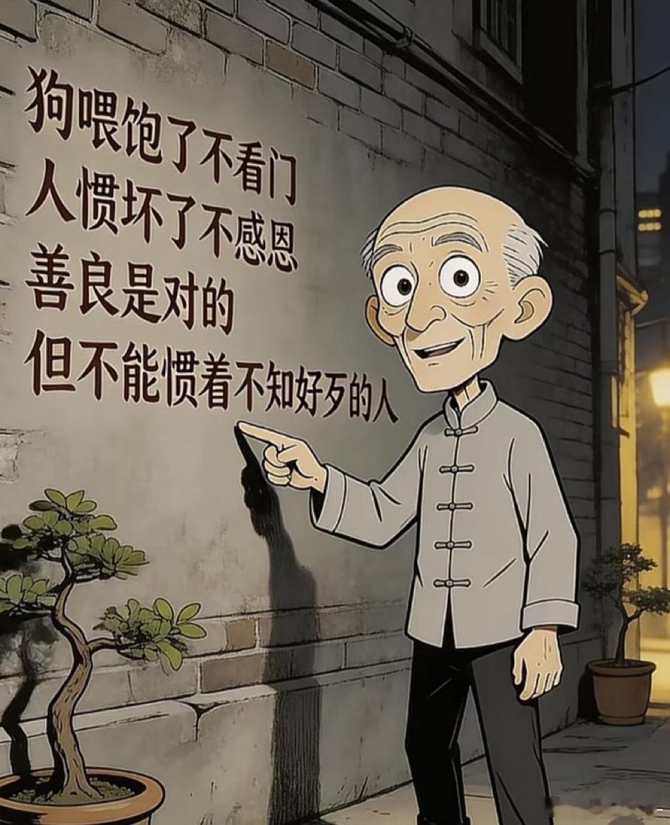 善心要给懂珍惜的人 ​​​