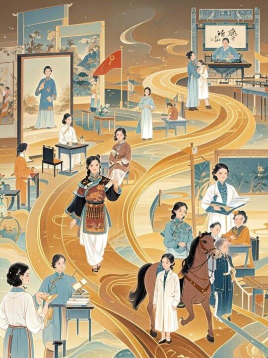 🌟她历史｜千年暗夜里永不熄灭的女性火种✨ 💡 女性从来不是历史的注...