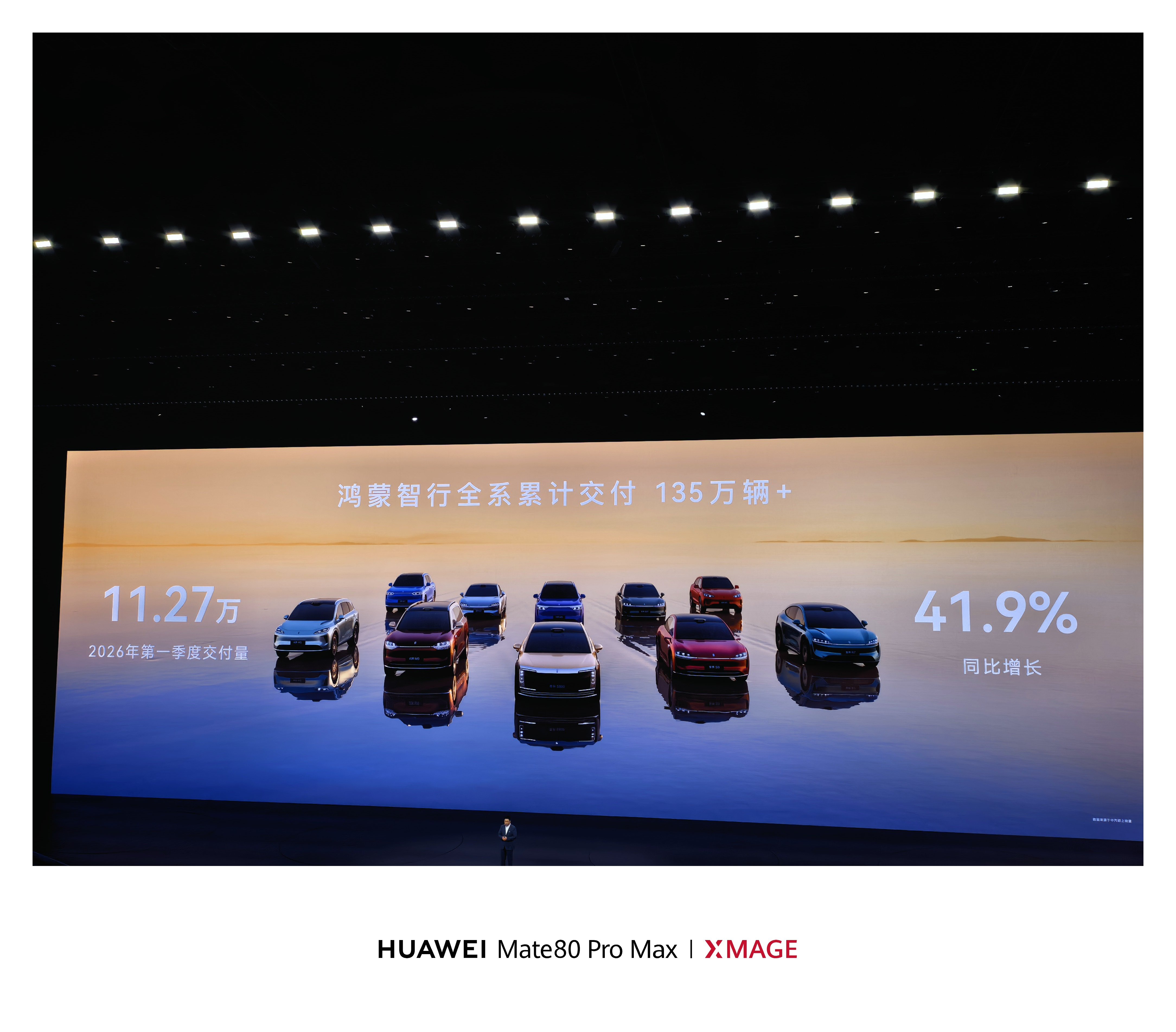 鸿蒙智行一季度交付量11.27万辆全系累计交付超过135万辆+ 