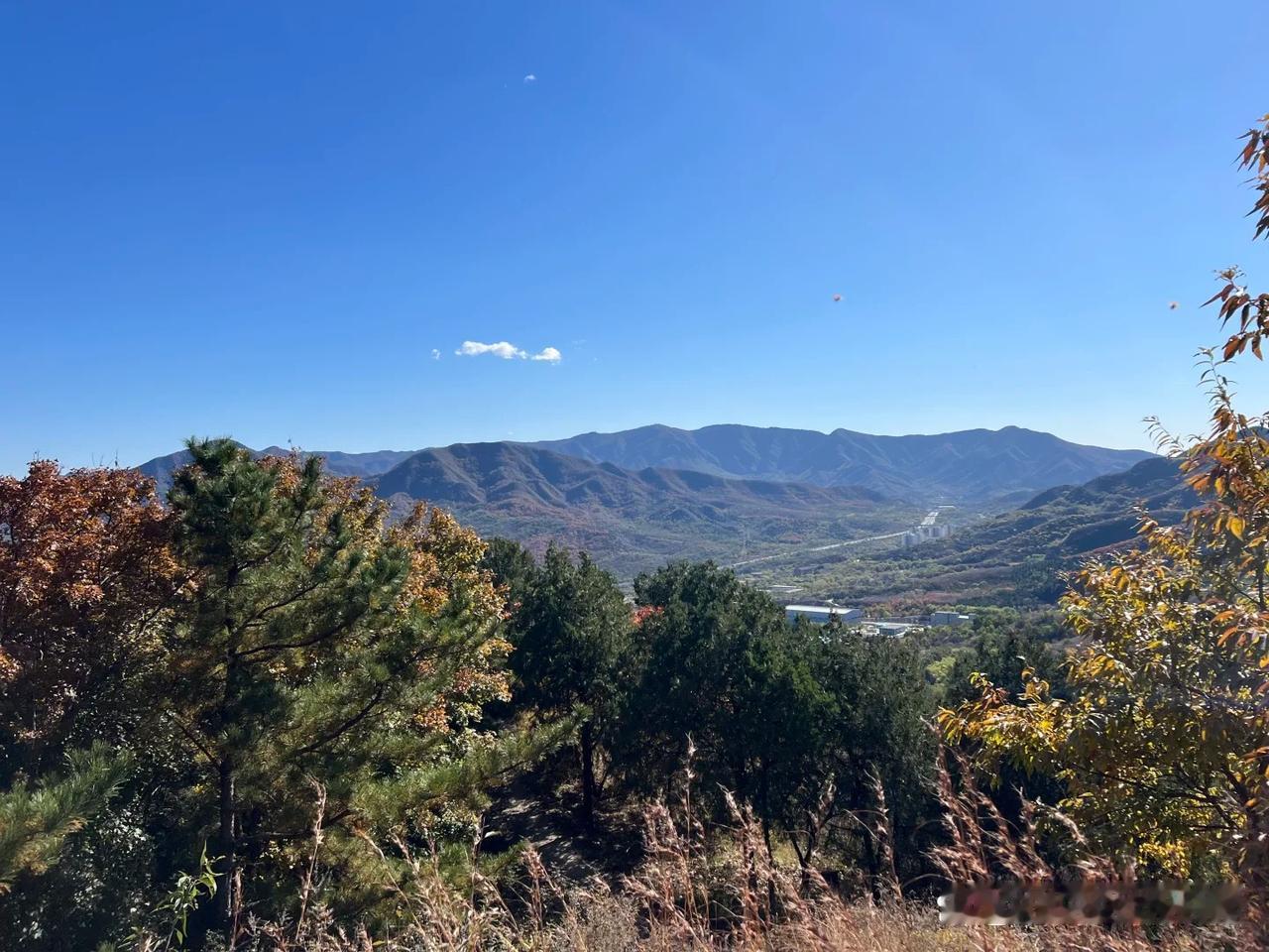 大觉寺5公里秋日徒步线攻略：导航至大觉寺停车场（停车20元/次，路边有免费车位）