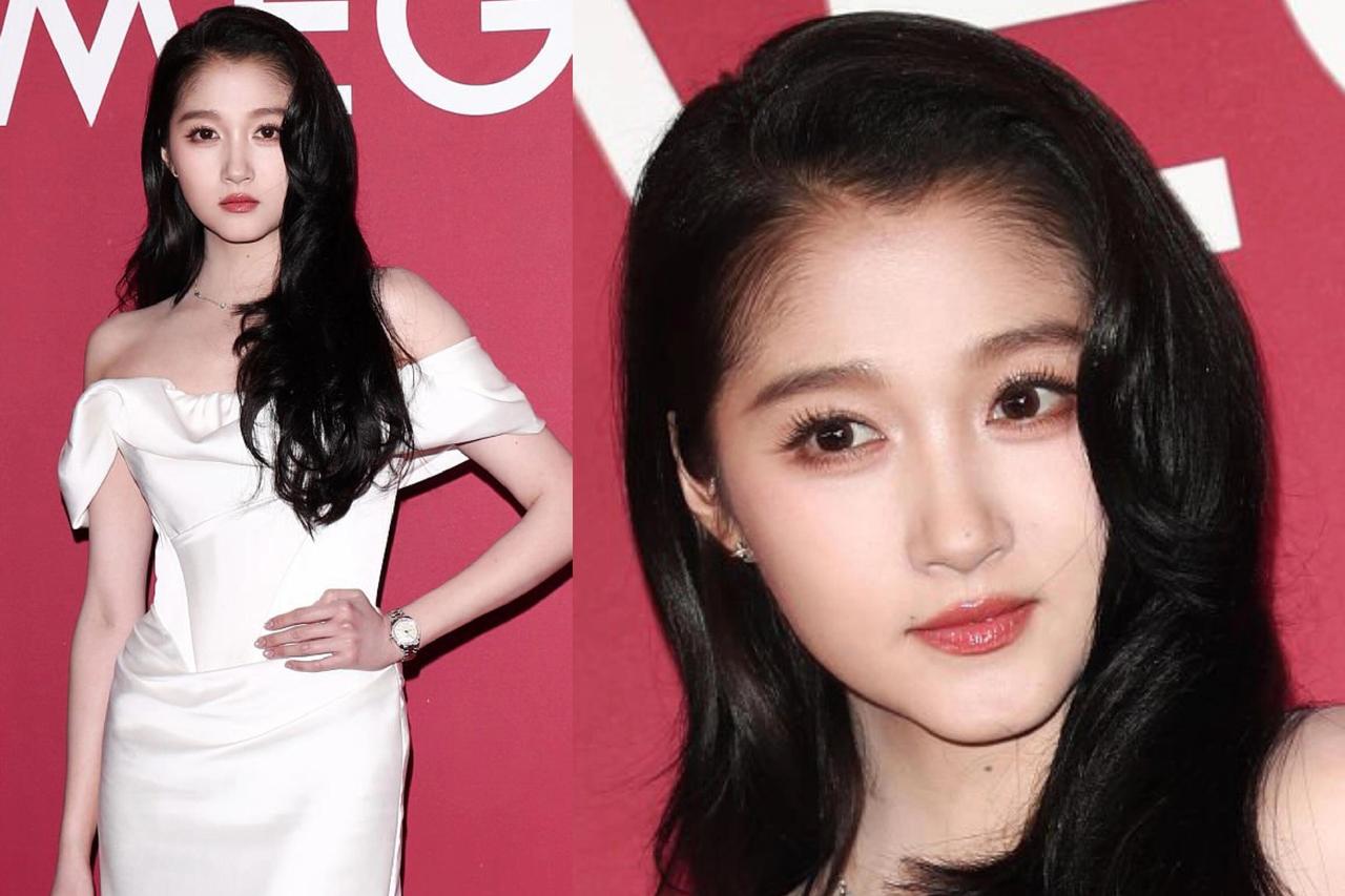 关晓彤这次在米兰出席OMEGA House Milano活动，美得太出圈了！以往