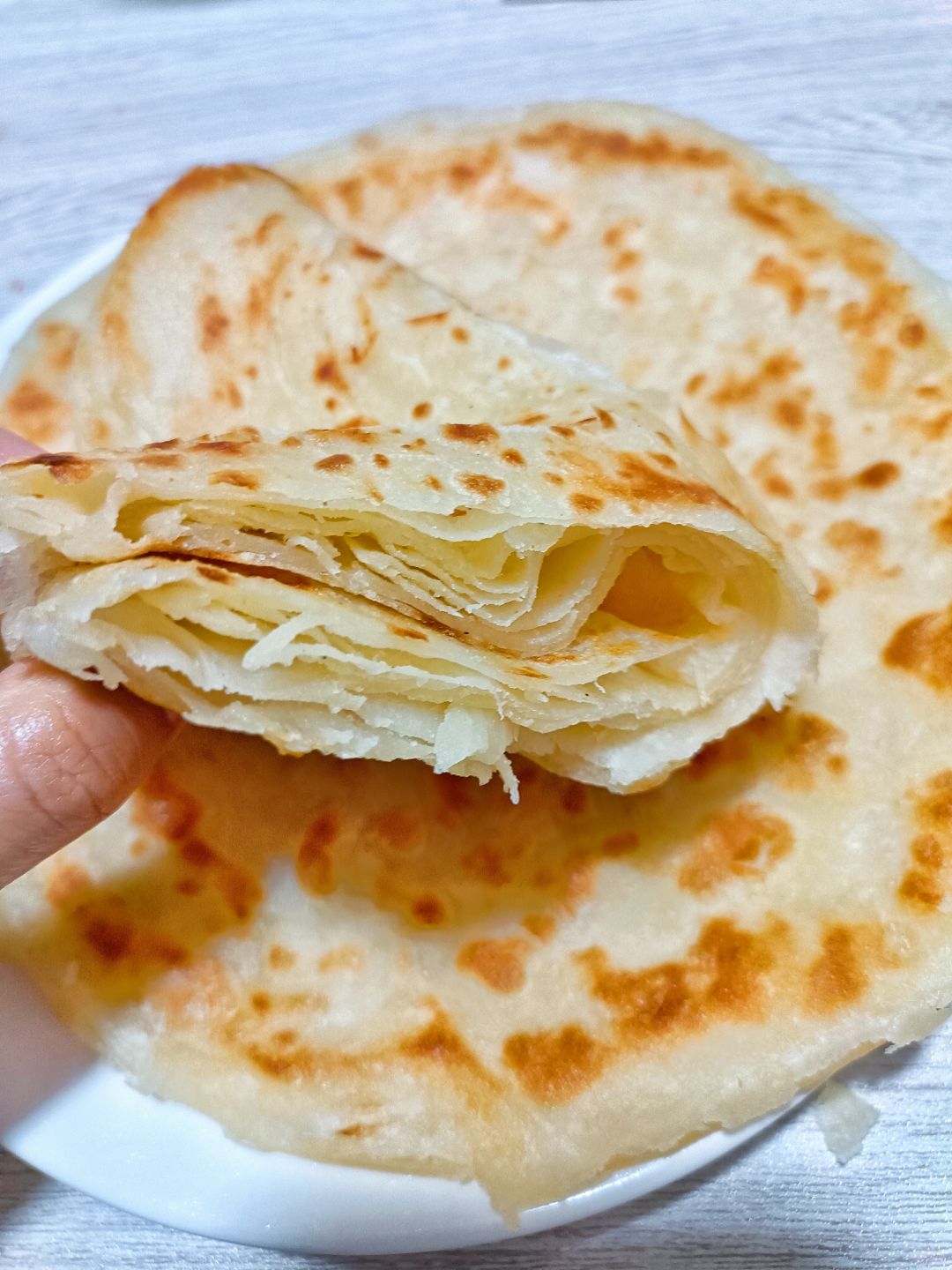 这细软多层的小筋饼！做饼可以永远信我！