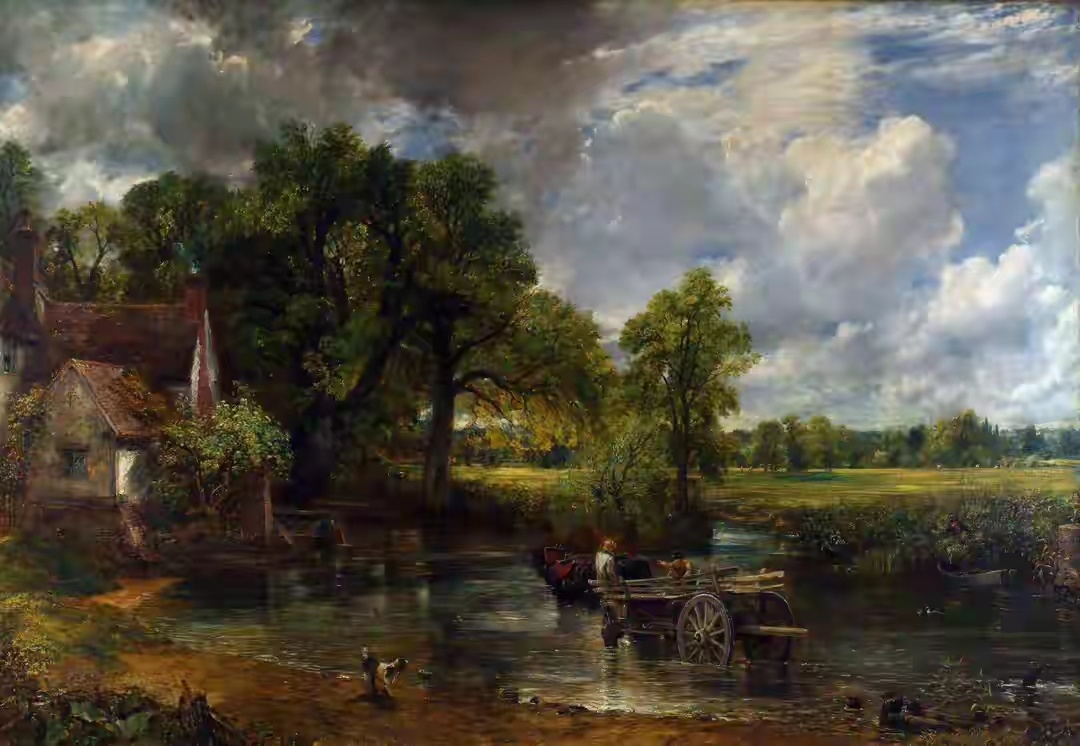 英国风景画巨匠康斯太勃作品遇见美好遇见艺术绘画