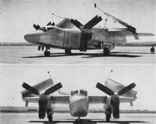 战机欣赏：北美XA2J“超级野人”舰载攻击机。该机是北美AJ“野人”舰载攻击机的