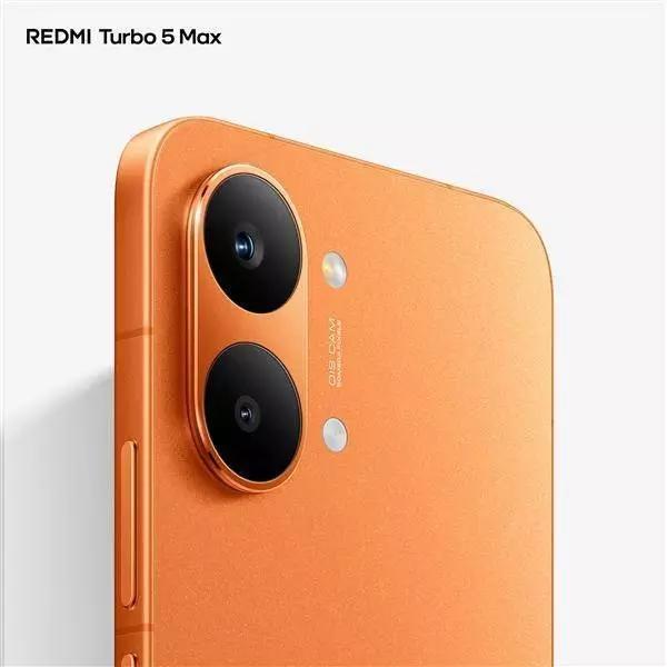 橙意炸场！Redmi Turbo5 Max首发天玑9500s，颜值性能双杀
 