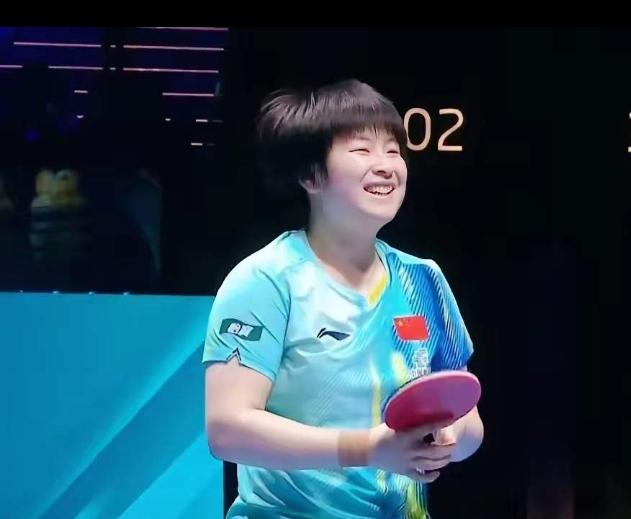 太牛了！我们的小蘑菇覃予萱，直接把奥运铜牌、世界第九的早田希娜给干翻了！
 
第