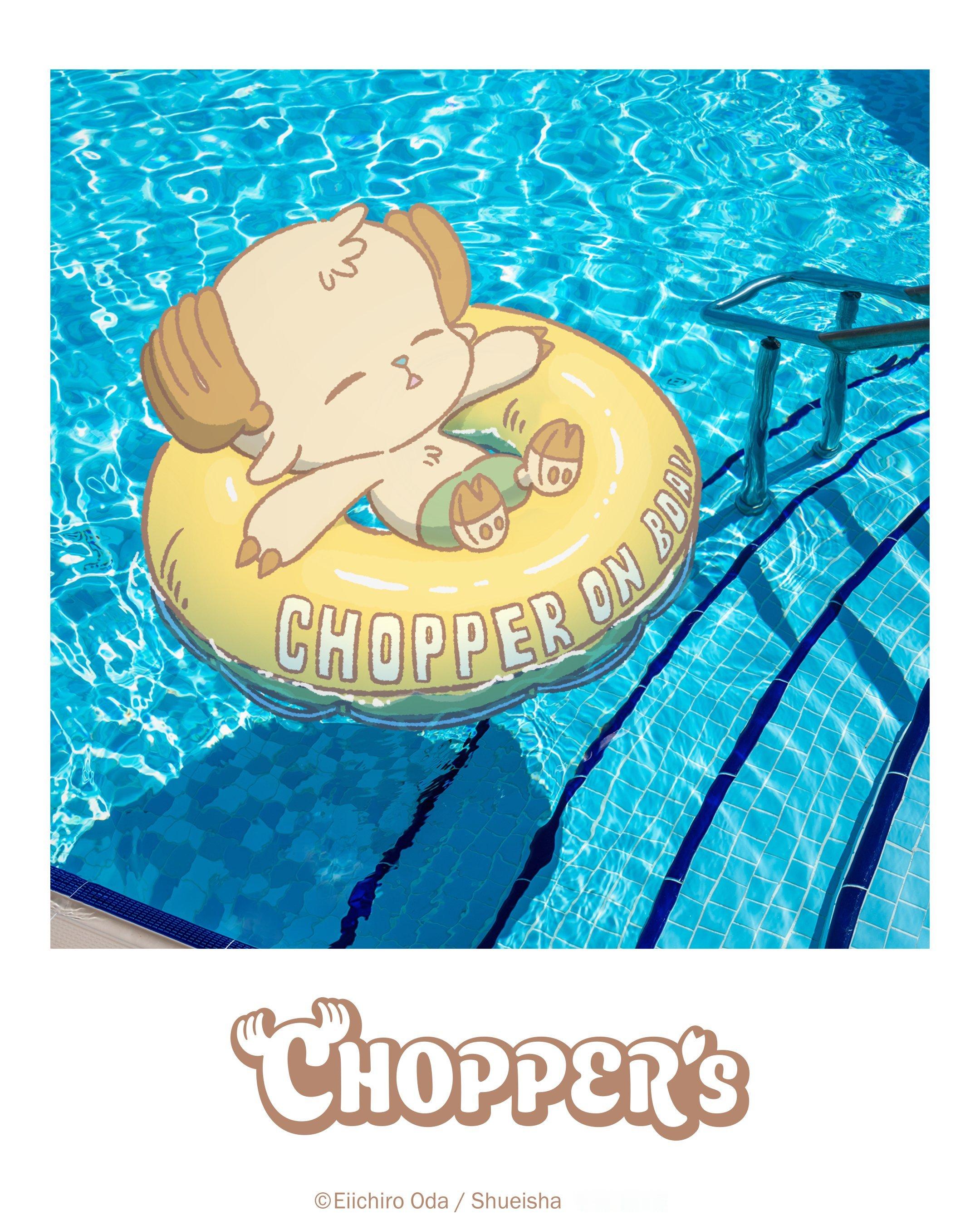 海贼王官方乔巴全新企划“CHOPPER's”，发一些乔巴在现实世界的图和视频。今
