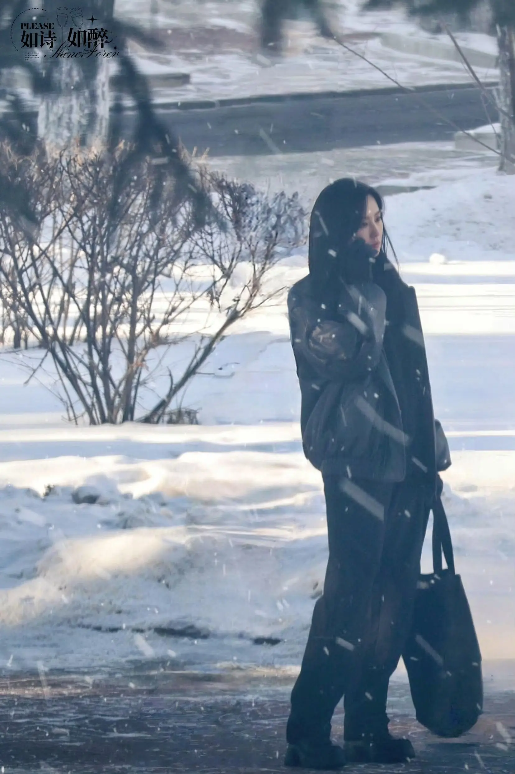 是下雪的时候  是想念的汹涌 刘诗诗的美融化了我