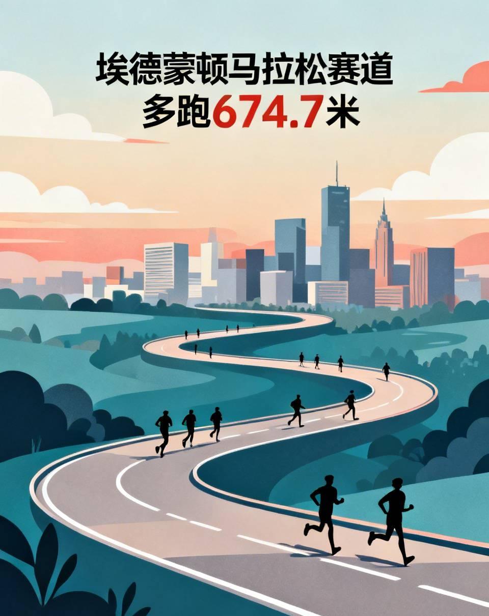 离谱！埃德蒙顿马拉松赛道居然多跑了674.7米！
 
本次半马还是加拿大国家锦标